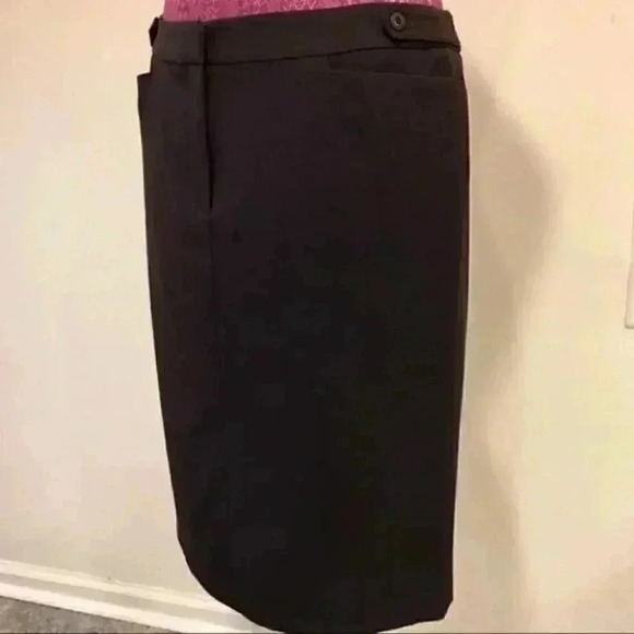 Alyx Womens Brown Pencil Skirt With Pockets Sz 8 - Picture 6 of 9